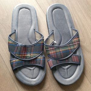 Plaid Sandal